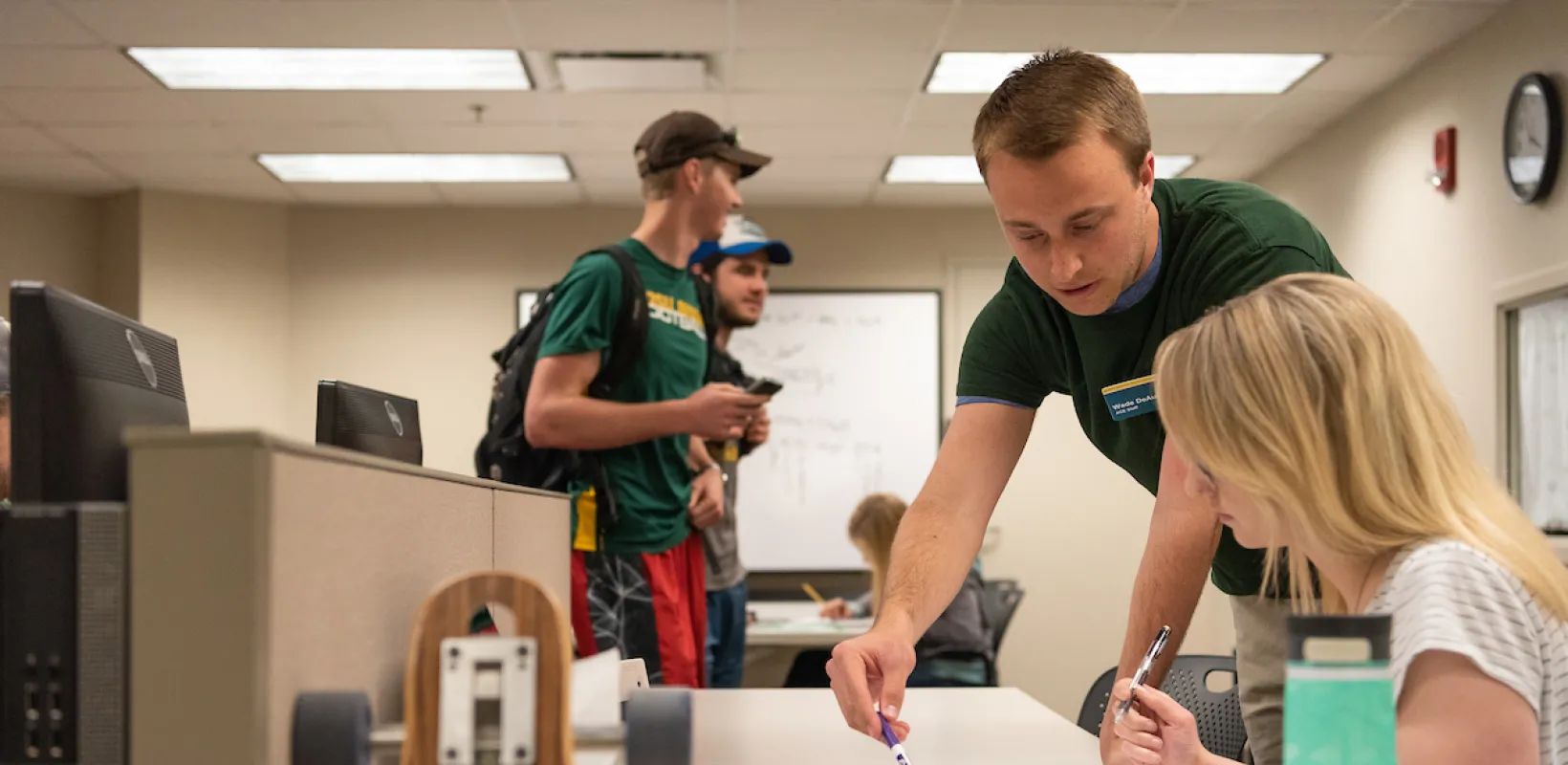 Student tutoring peer