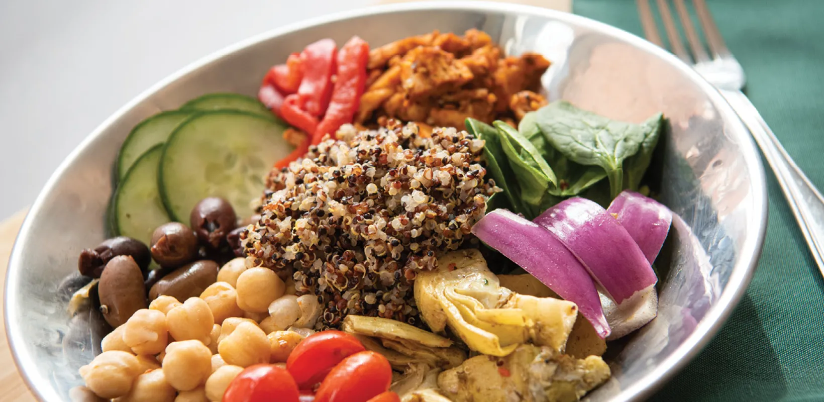 Mediterranean Grain Bowl