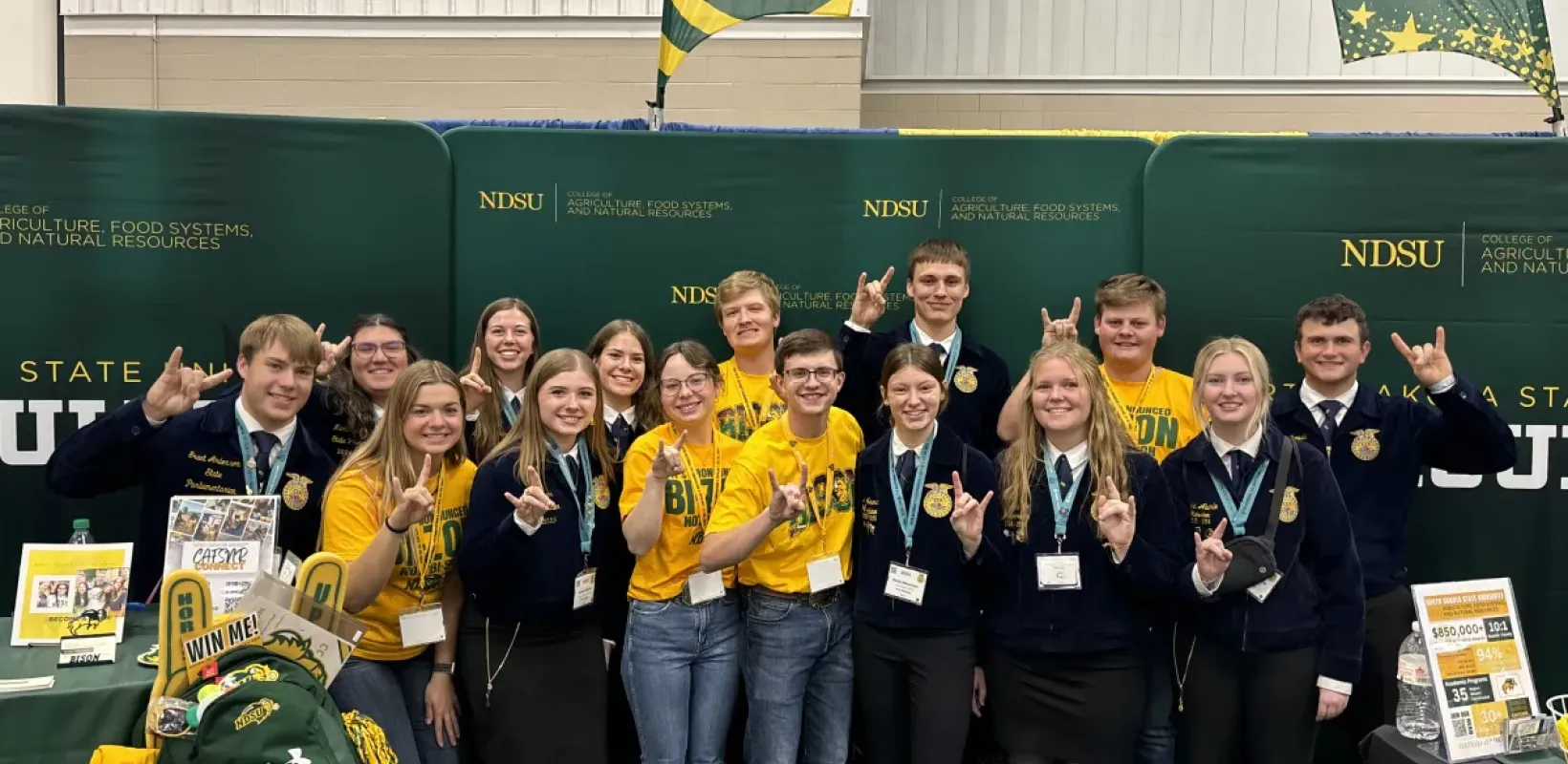 Students at FFA Convention