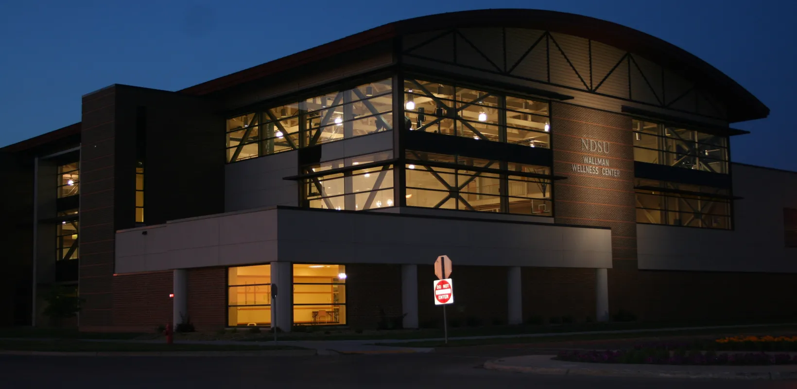 Wellness Center Exterior photo at night
