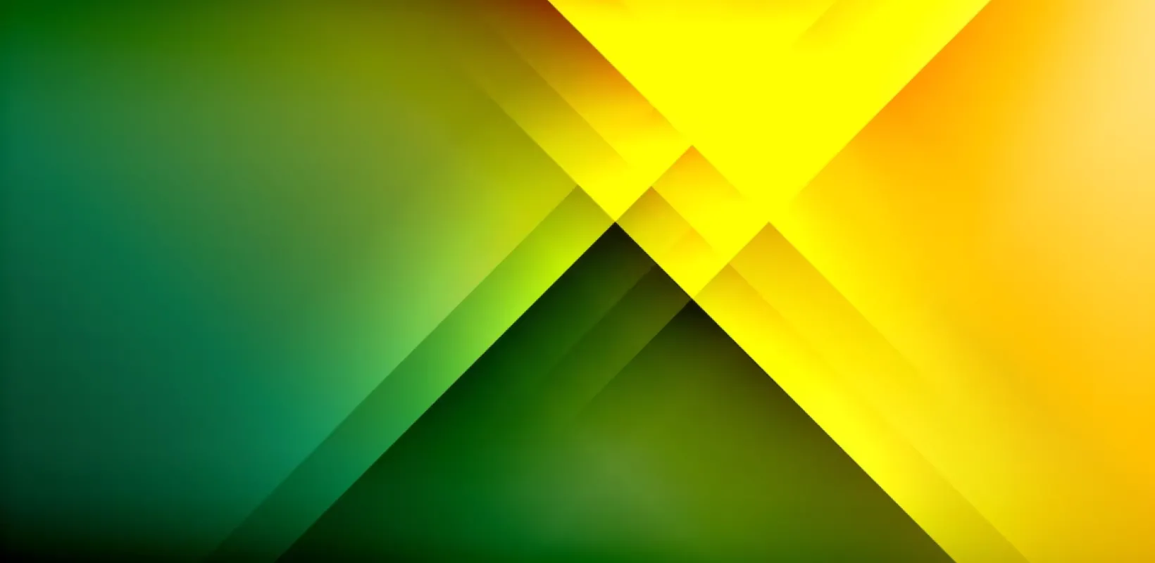 green and yellow abstract decorative art