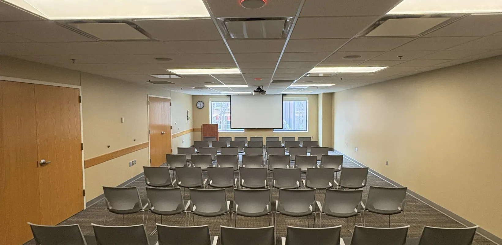 Badlands room row seating arrangement