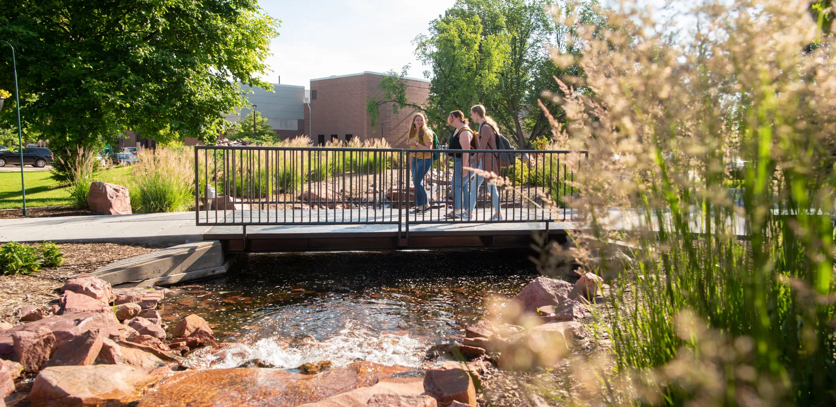 Harry D. McGovern Alumni Center Front Entrance