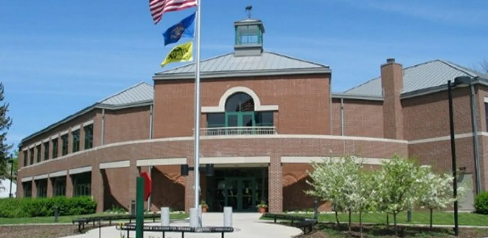 Harry D McGovern Alumni Center Front Entrance