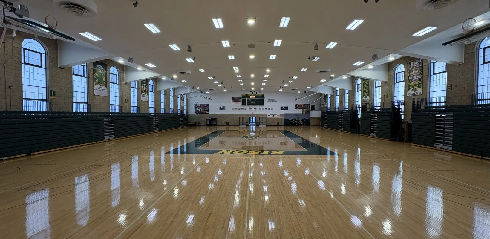 Bentson Bunker Fieldhouse Gym