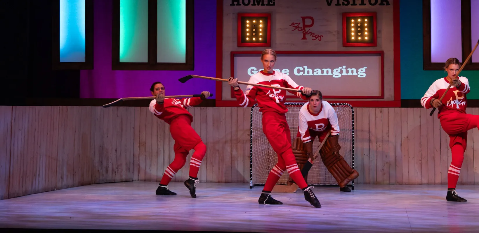 Snapshot from Theatre NDSU's performance of "Glory" in 2025