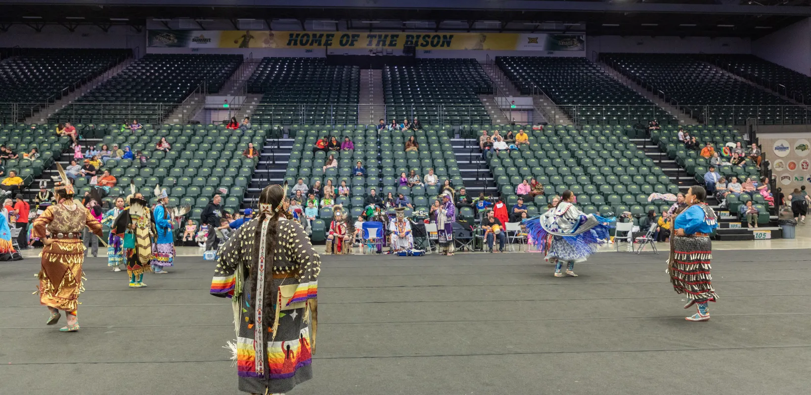 Indigenous Dancers at the SHAC