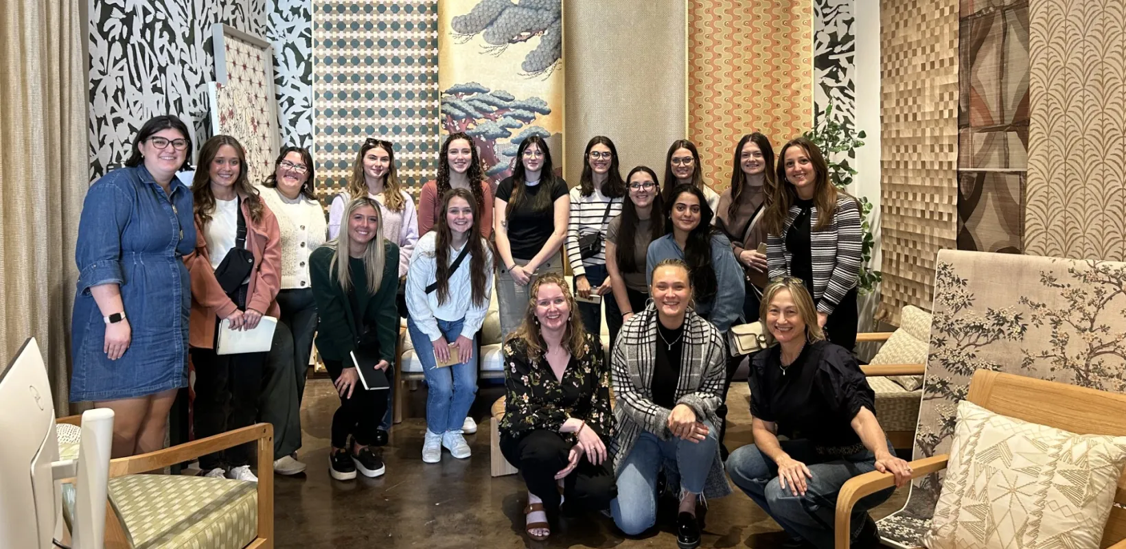 Students on field trip Blended Blue in Minneapolis