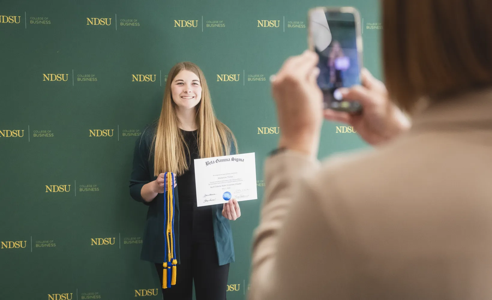 Beta Gamma Sigma honoree