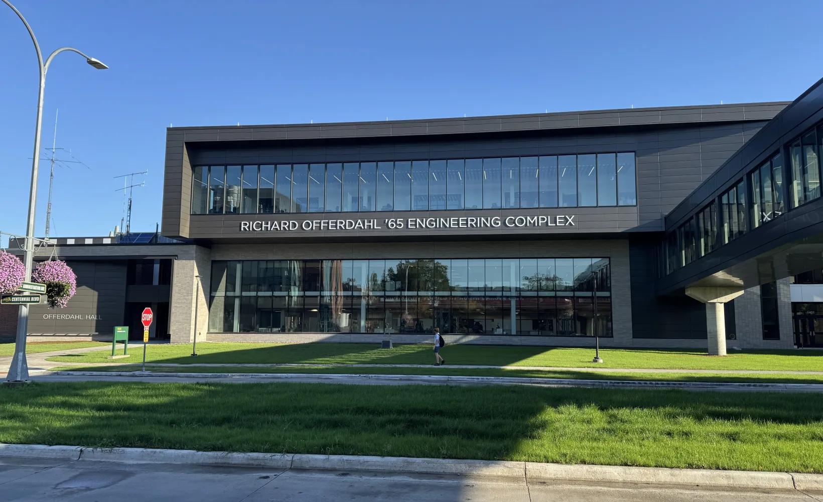 South Exterior of Offerdahl Hall
