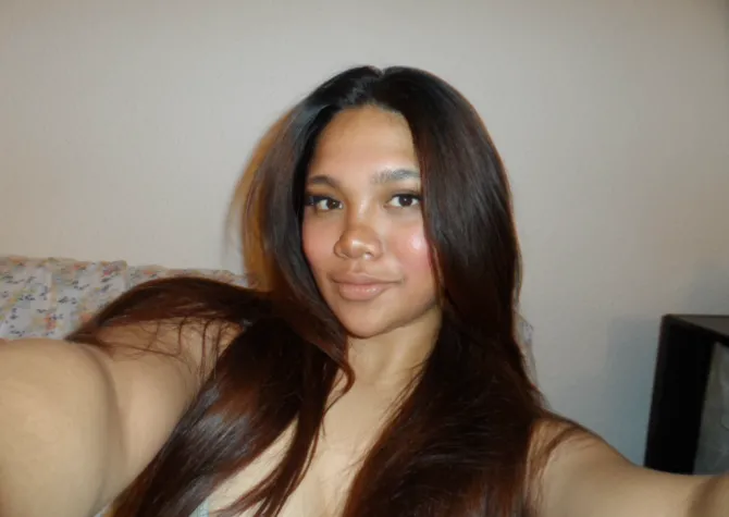 Glenelyn Andrin smiles at the camera