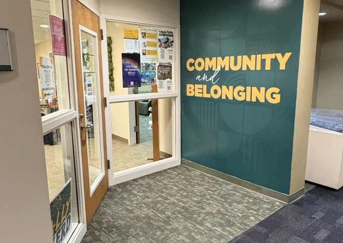 Community and Belonging office in NDSU Memorial Union