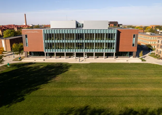 Churchill field overhead view