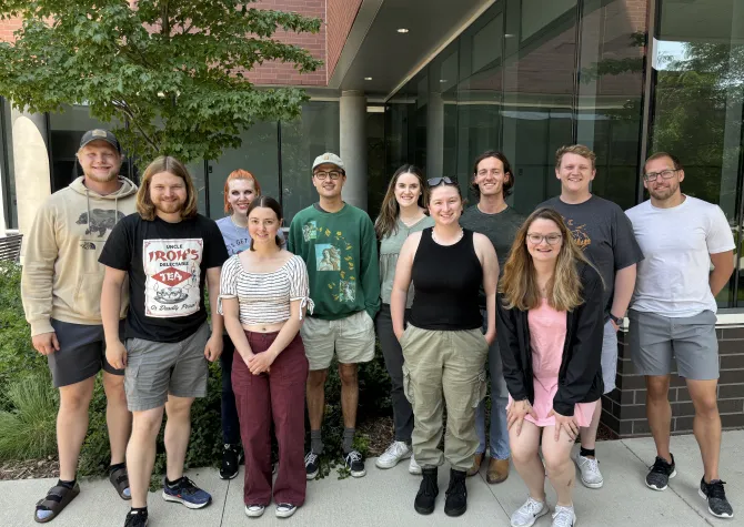 2025-26 CHANGE research cohort smiling confidently at camera.