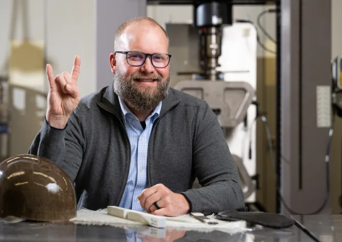 NDSU Professor Chad Ulven