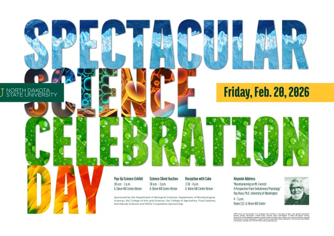 Poster describing Science Day 2026