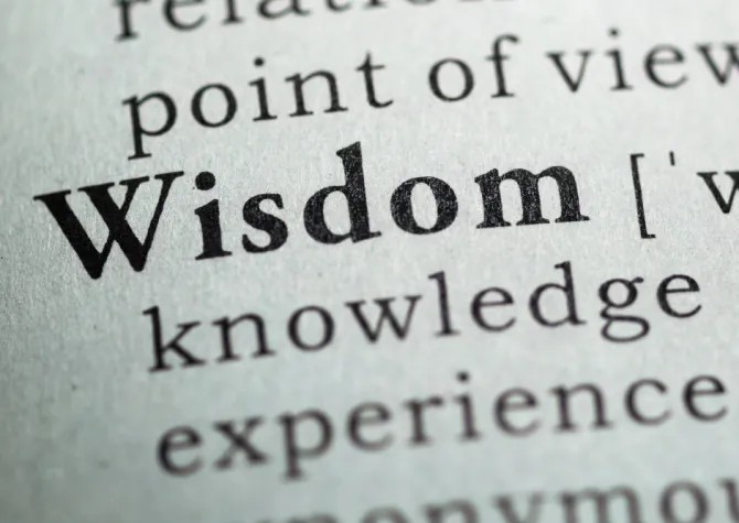 Dictionary page for wisdom definition