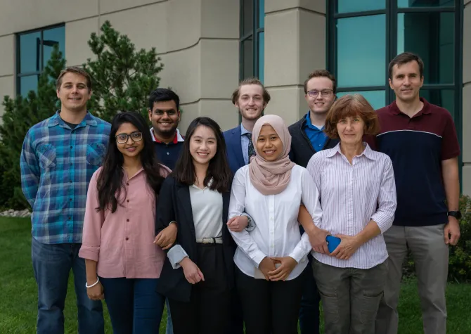 SURE participants with Mentors.