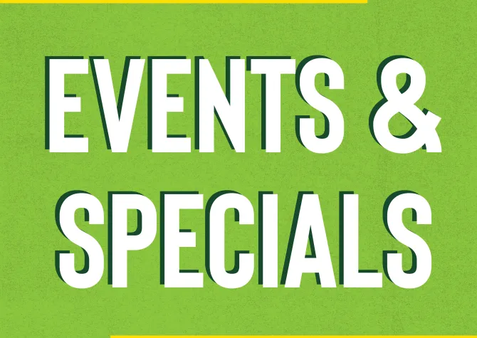 Events & Specials