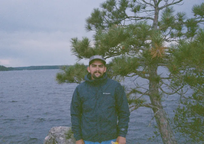 Bridger looking confidently at camera.