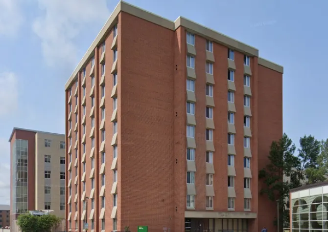 exterior of Pavek Hall