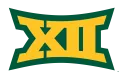 Big 12 conference logo in NDSU colors