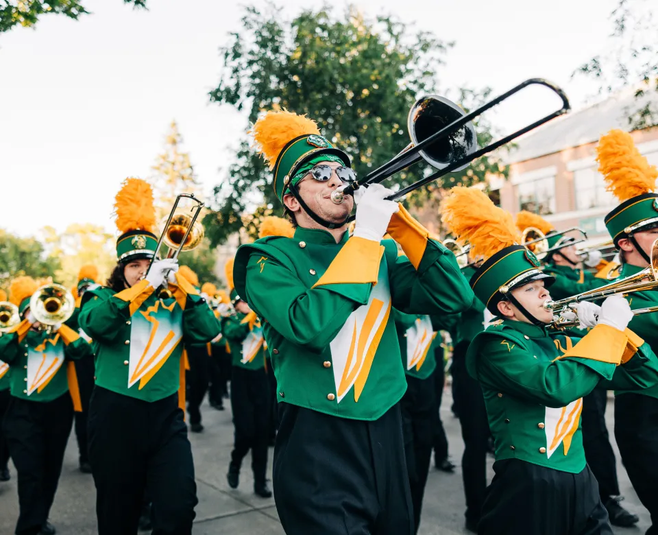 Homecoming Parade Marching Band