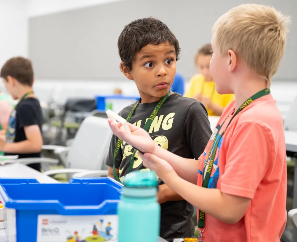 Kids excited at STEM Kids Camp