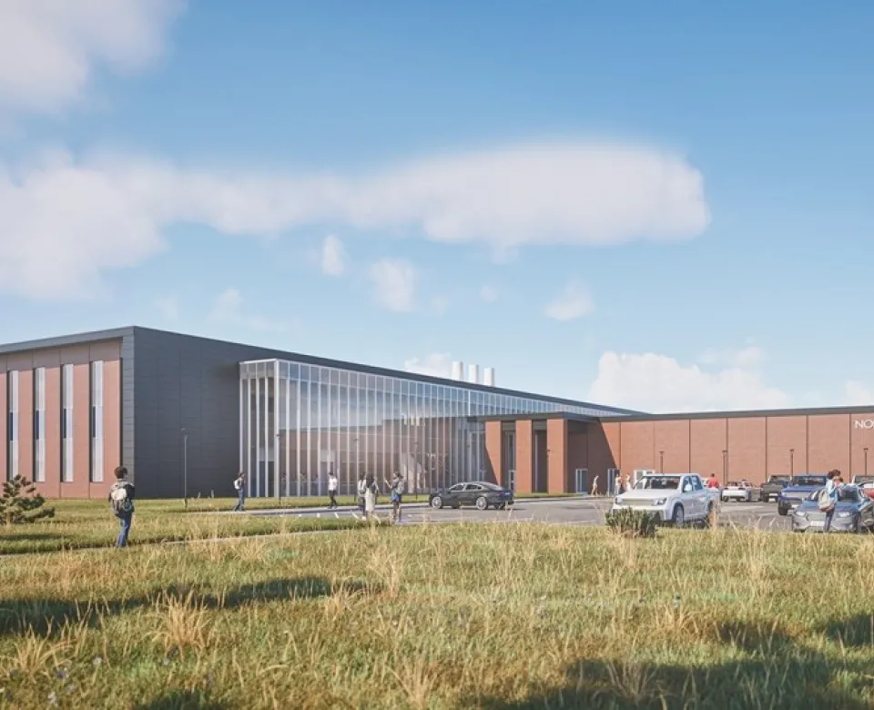 Bolley Agricultural Laboratory Artist Rendering