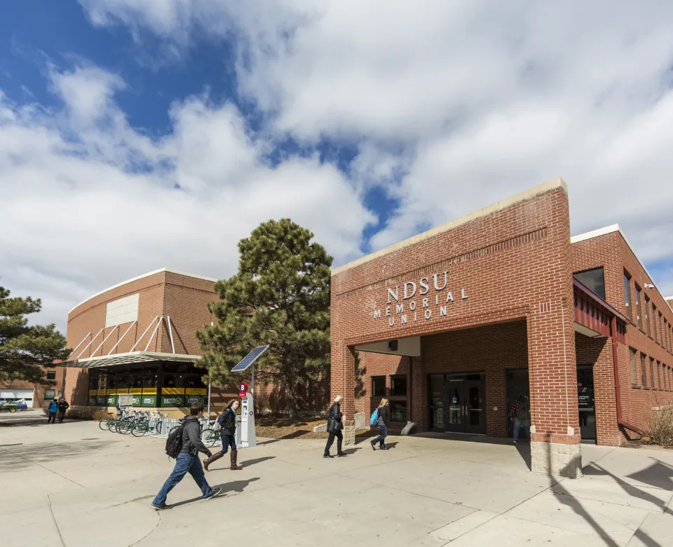 exterior of memorial union