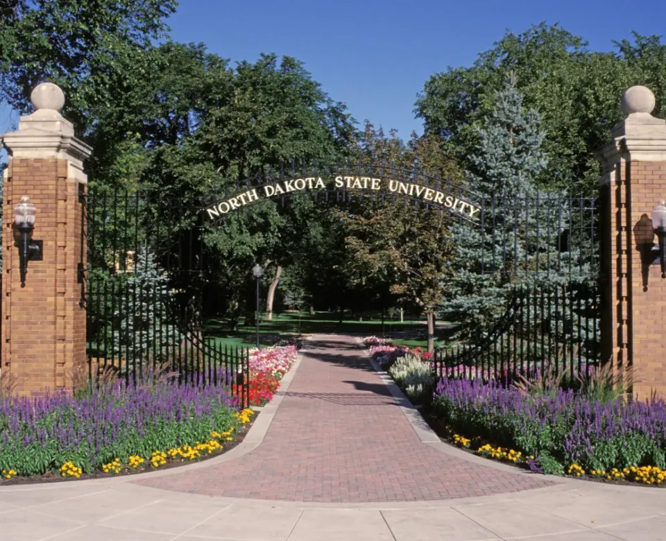 NDSU front gates