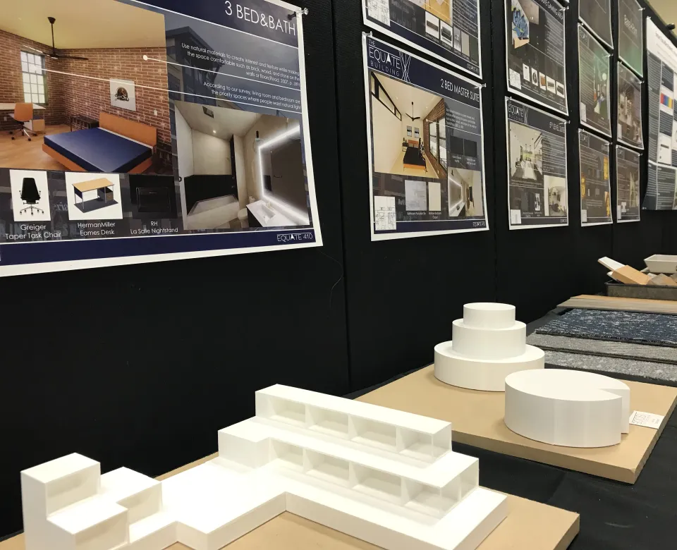 Senior Capstone student models and images.