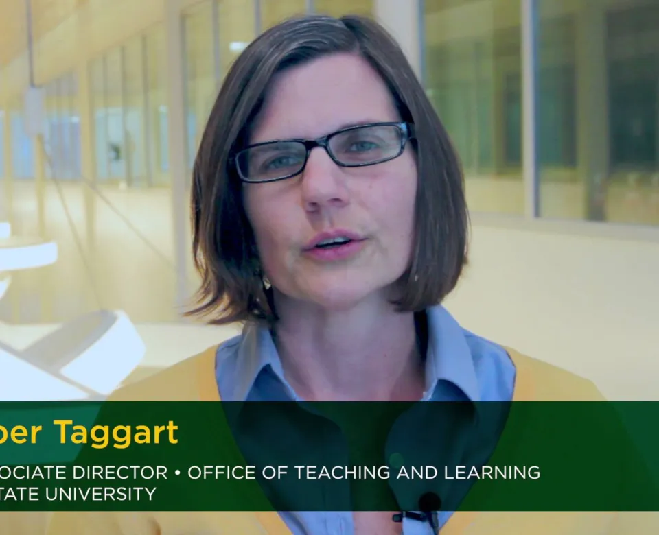 Amy Rupiper Taggart looking at camera.