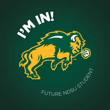 I'm In! Future NDSU Student social graphic
