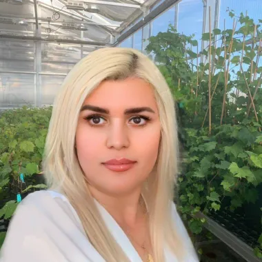 Brooke Benz in field