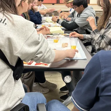 Scholars in the animal science bison time