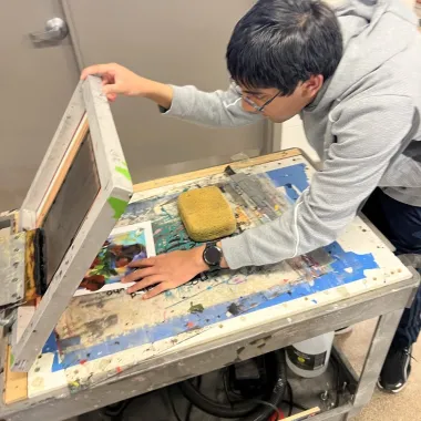 scholar at art museum