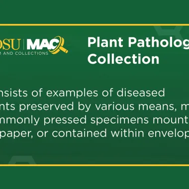 NDSU has a Plant Pathology Collection 