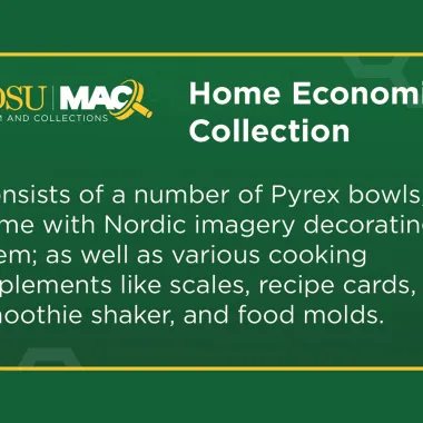 NDSU has a Home Economics Collection 