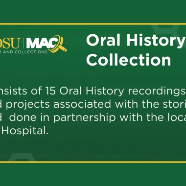 NDSU has an Oral History Collection 