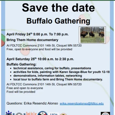 FDLTCC Buffalo Gathering Event
