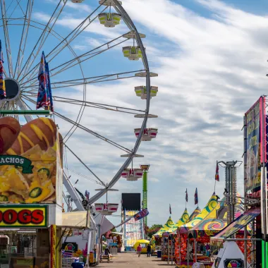 the Midway at Red River Valley Fair