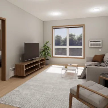 University Village Renovation 2 Living Room