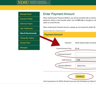 arrow pointing to the circles around boxes that need to be filled in