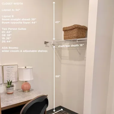 Closet Dimensions