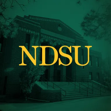 NDSU profile picture with Bentson/Bunker Fieldhouse background