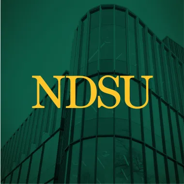 NDSU profile picture with Sugihara Hall background