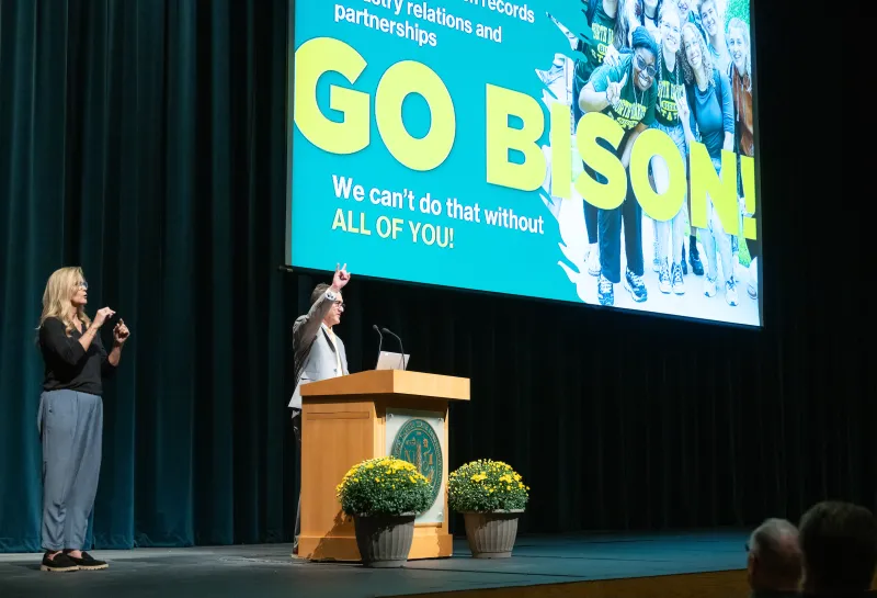 President Cook speaks at 2024 Homecoming State of the University