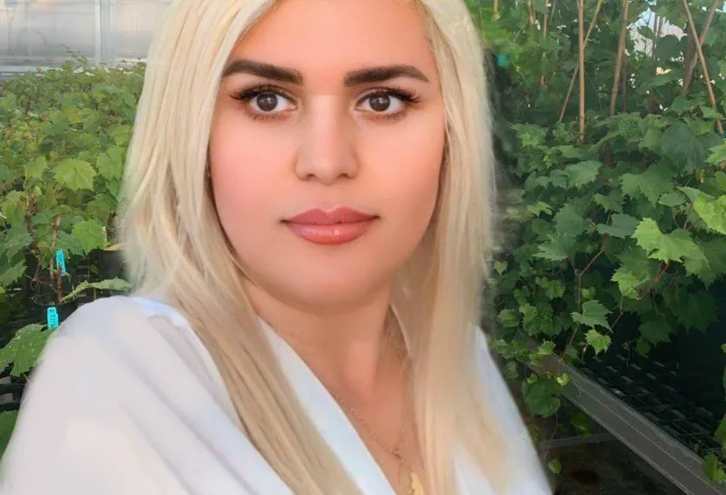 Brooke Benz in field