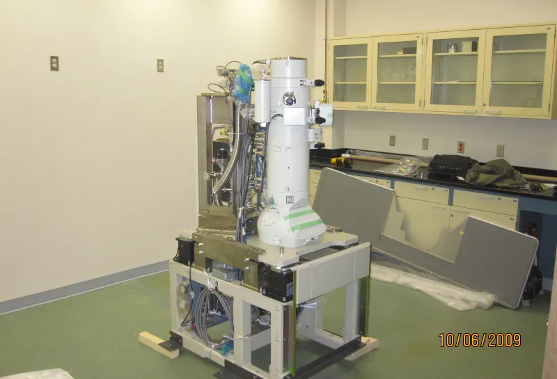 JEM-2100 Installation process
